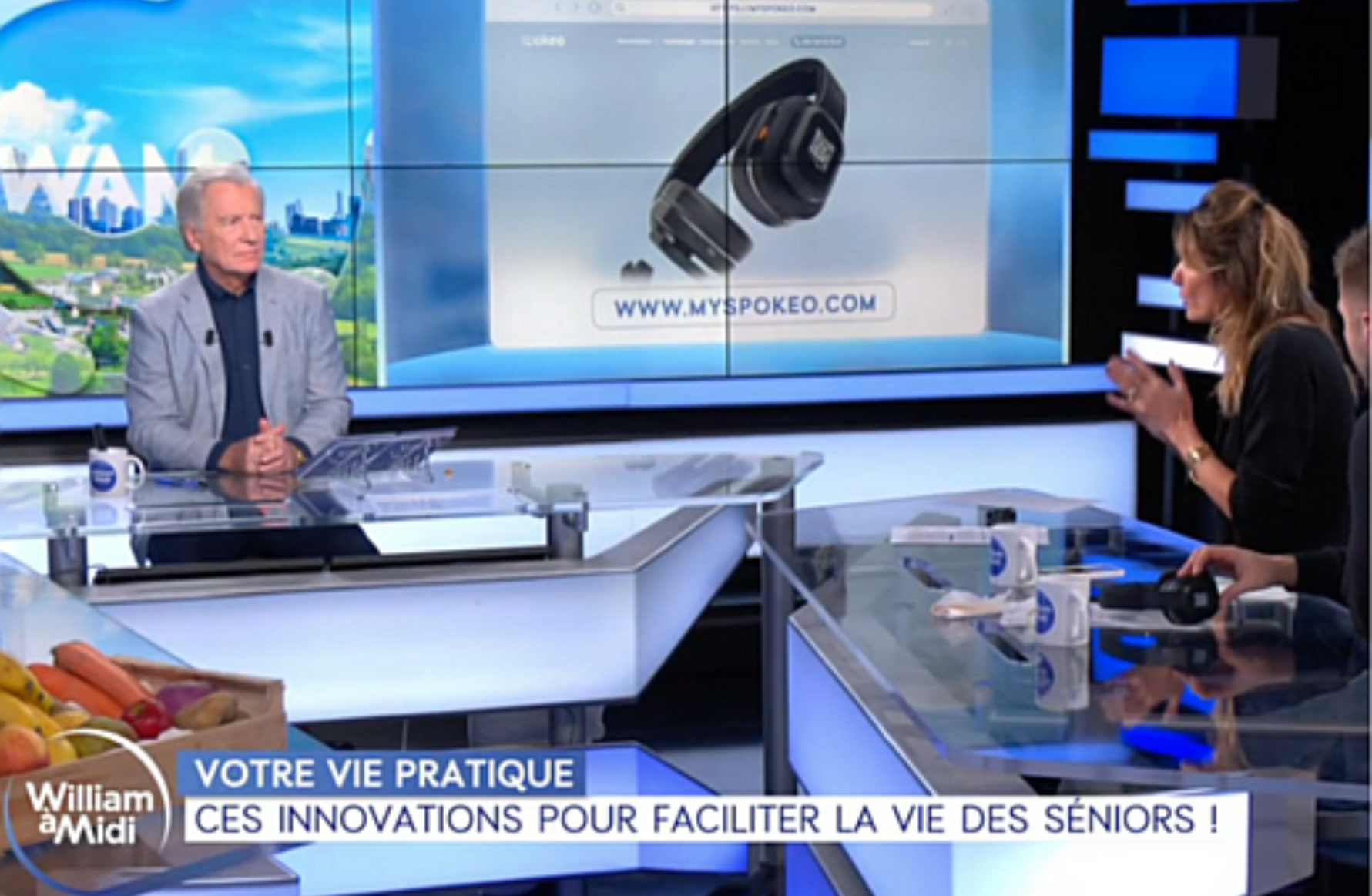 Spokeo sur C8 dans "William à midi" - Spokeo