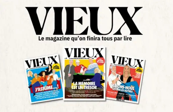 Couverture du magazine "Vieux"