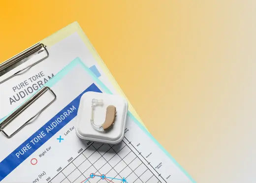 Résultat audiogramme