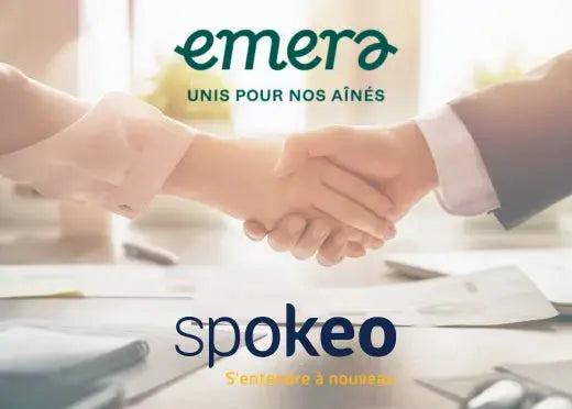 Emera équipe ses EHPAD de l'assistant d'écoute Spokeo (45 établissements)