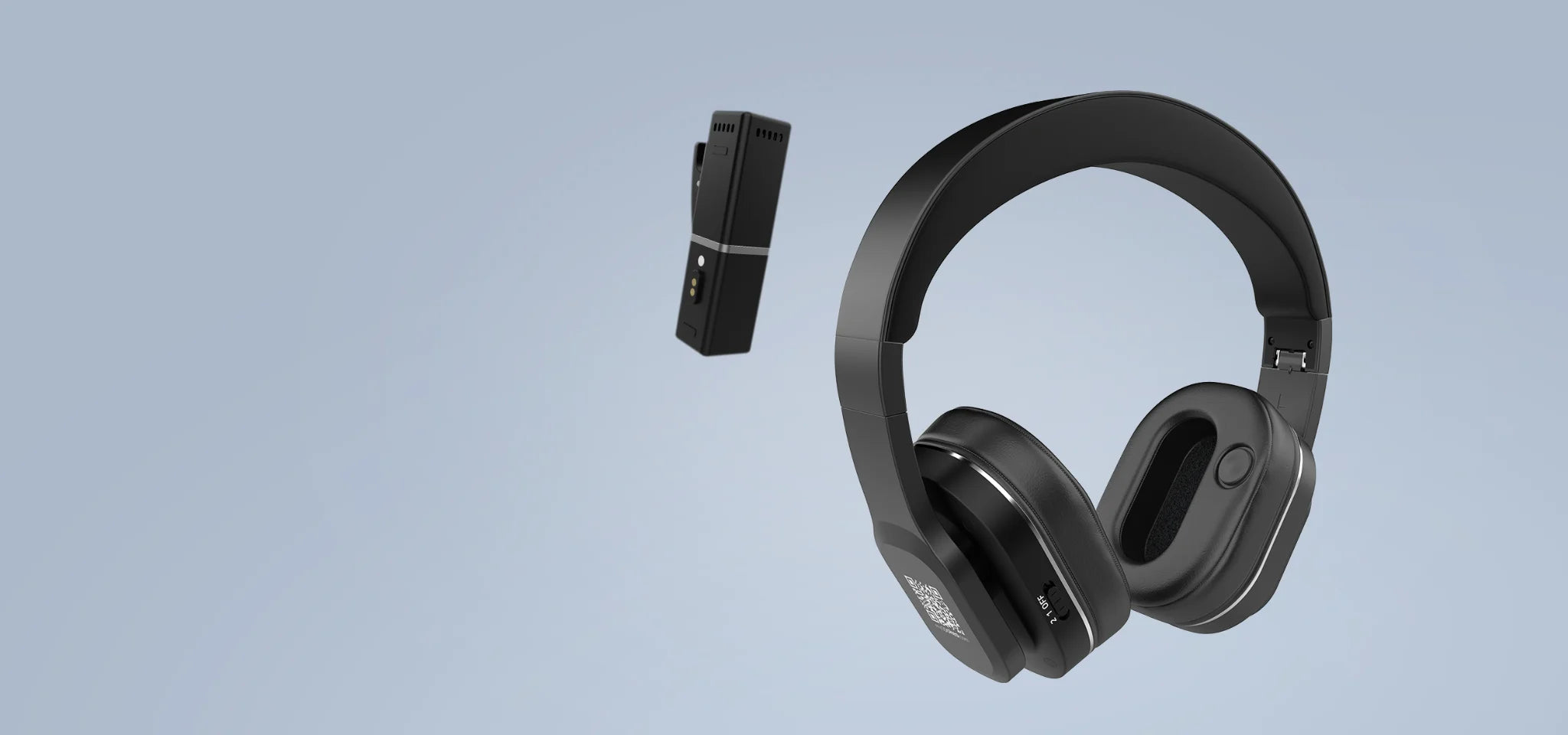 Micro Smart-Mic et casque Sound-boost de l'assistant d'écoute Spokeo