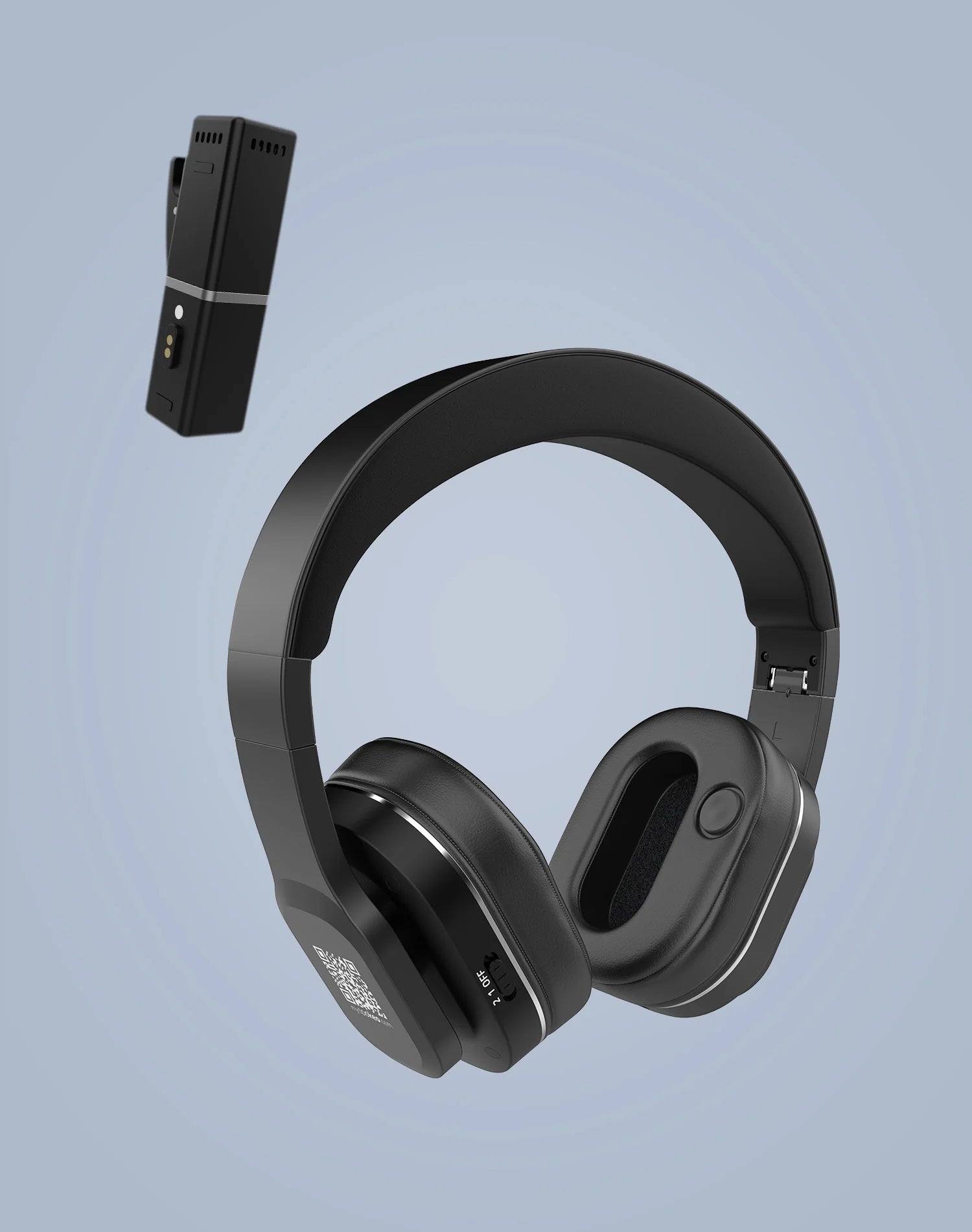 Micro Smart-Mic et casque Sound-boost de l'assistant d'écoute Spokeo